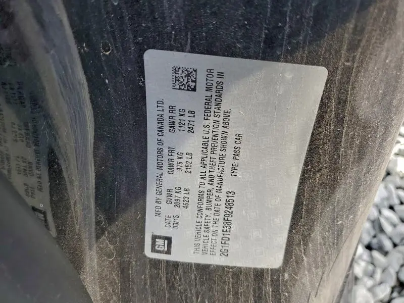 2015 CHEVROLET CAMARO LT  