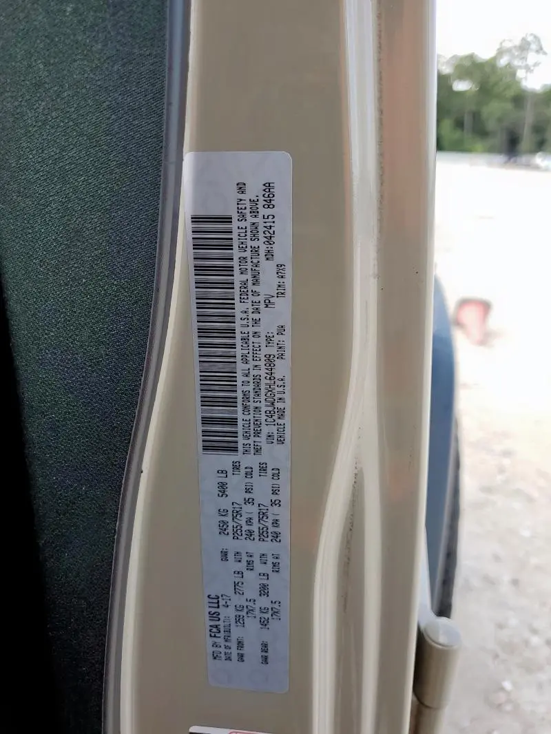 2017 JEEP WRANGLER UNLIMITED SPORT  