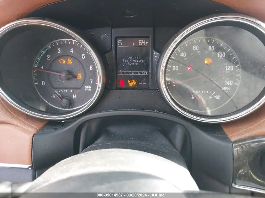 2011 JEEP GRAND CHEROKEE OVERLAND