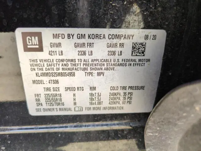 2021 BUICK ENCORE GX SELECT  