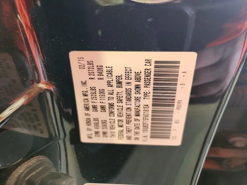 2015 ACURA TLX ADVANCE  