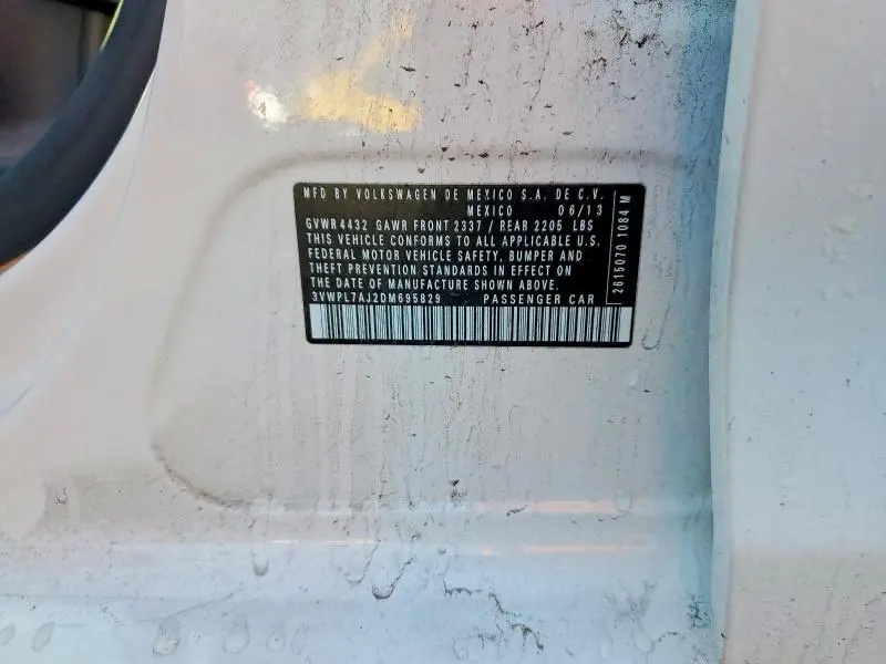 2013 VOLKSWAGEN JETTA TDI  