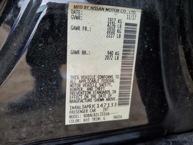 2018 NISSAN ALTIMA 2.5  