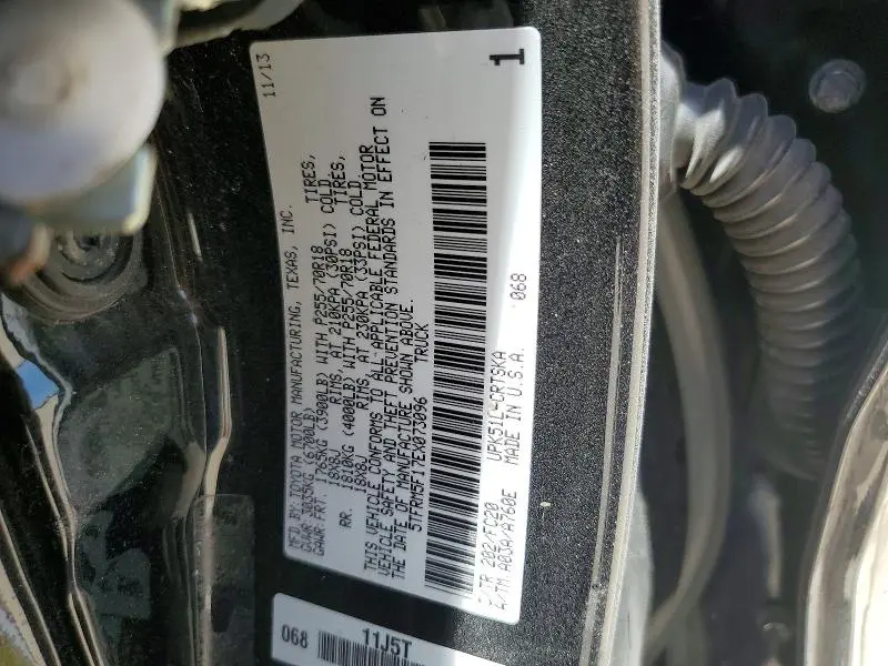 2014 TOYOTA TUNDRA SR5  