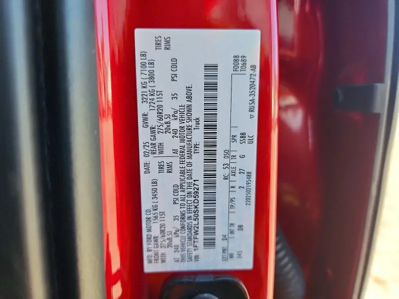 2025 FORD F150 STX  
