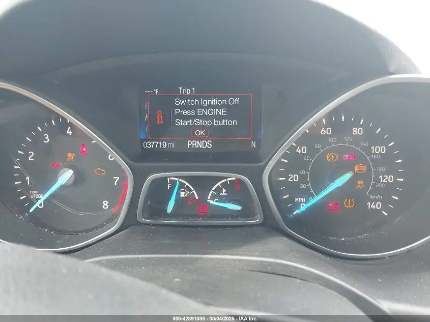 2019 FORD ESCAPE SE