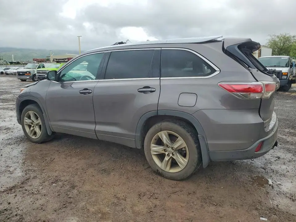 2014 TOYOTA HIGHLANDER LIMITED PLATINUM  
