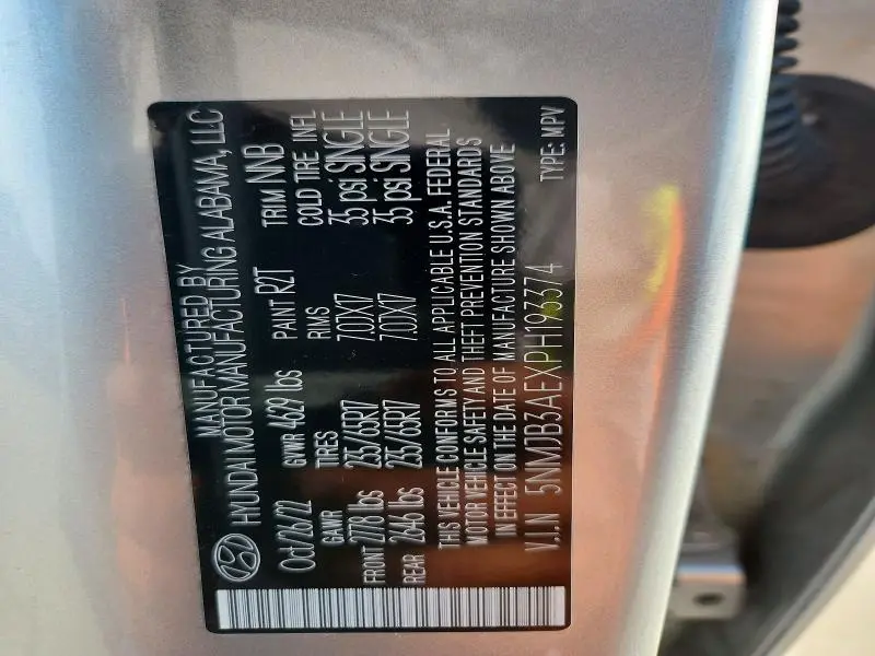 2023 HYUNDAI TUCSON SEL  