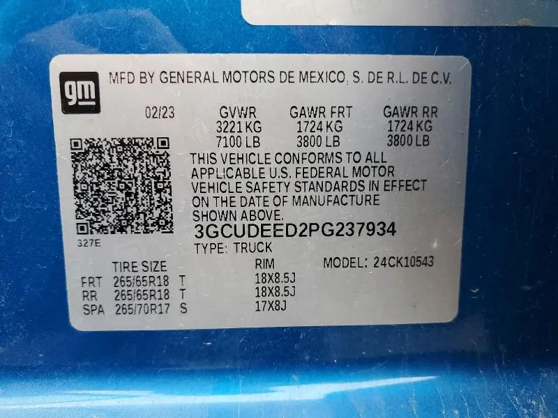 2023 CHEVROLET SILVERADO K1500 RST  