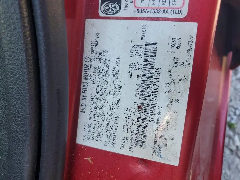 2011 FORD FUSION SE  