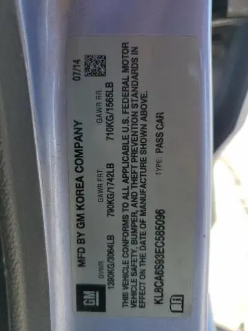 2014 CHEVROLET SPARK LS