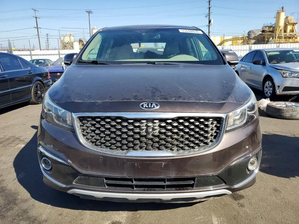 2017 KIA SEDONA SXL  