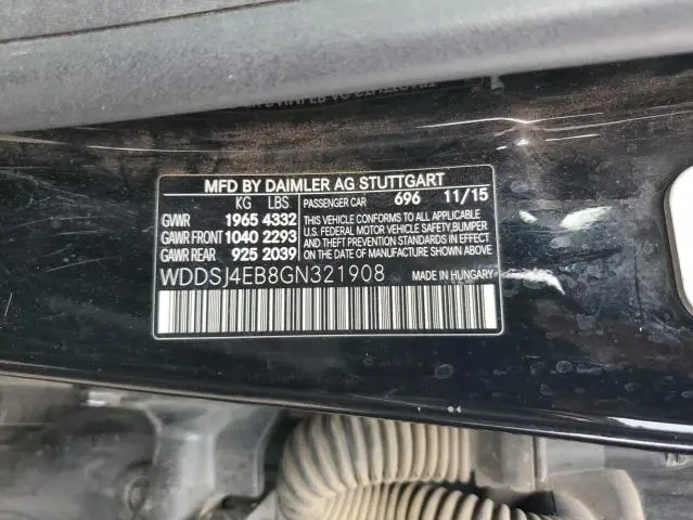 2016 MERCEDES-BENZ CLA 250  