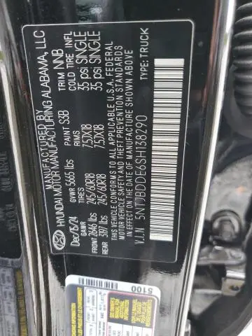 2025 HYUNDAI SANTA CRUZ SEL  