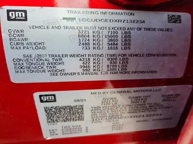 2024 CHEVROLET SILVERADO K1500 LTZ  