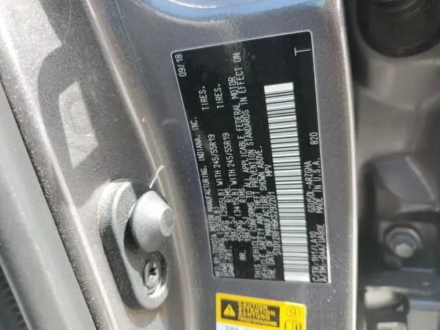 2019 TOYOTA HIGHLANDER LIMITED  