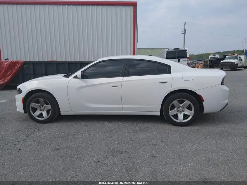 2019 DODGE CHARGER POLICE RWD