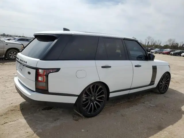 2017 LAND ROVER RANGE ROVER HSE  