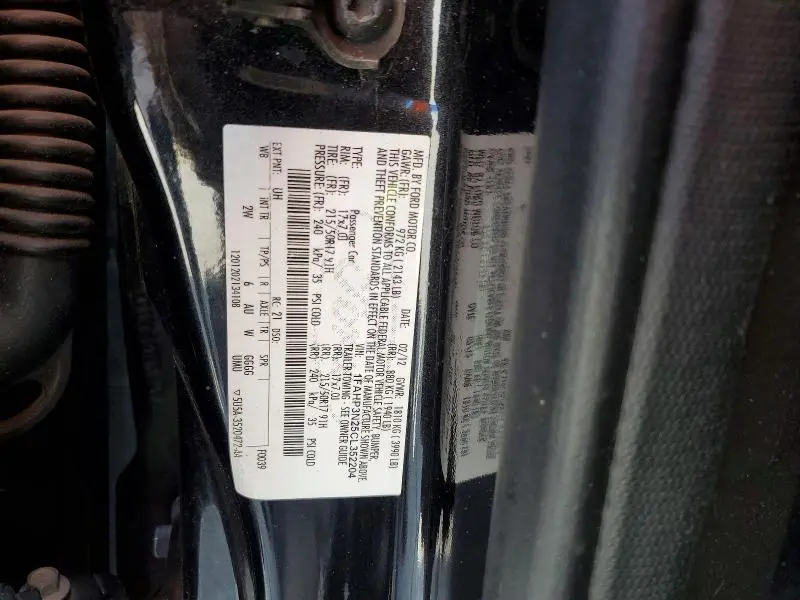 2012 FORD FOCUS TITANIUM  