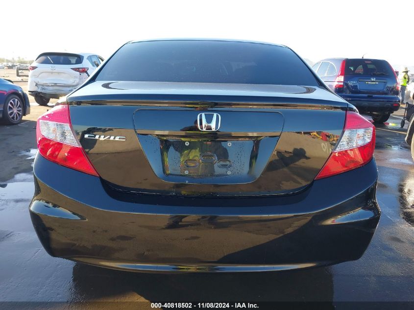 2012 HONDA CIVIC LX