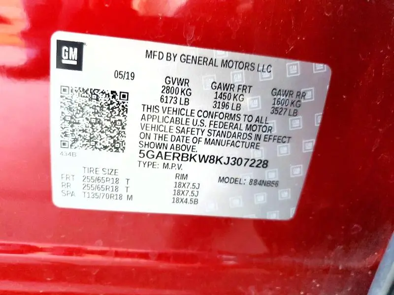 2019 BUICK ENCLAVE ESSENCE  