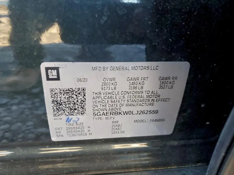 2020 BUICK ENCLAVE ESSENCE  