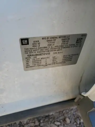 2014 CHEVROLET EQUINOX LT  