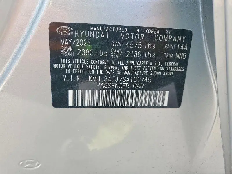 2025 HYUNDAI SONATA HYBRID  