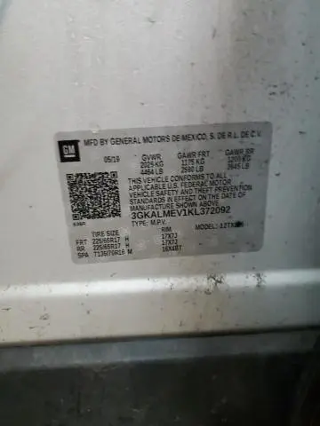 2019 GMC TERRAIN SLE  