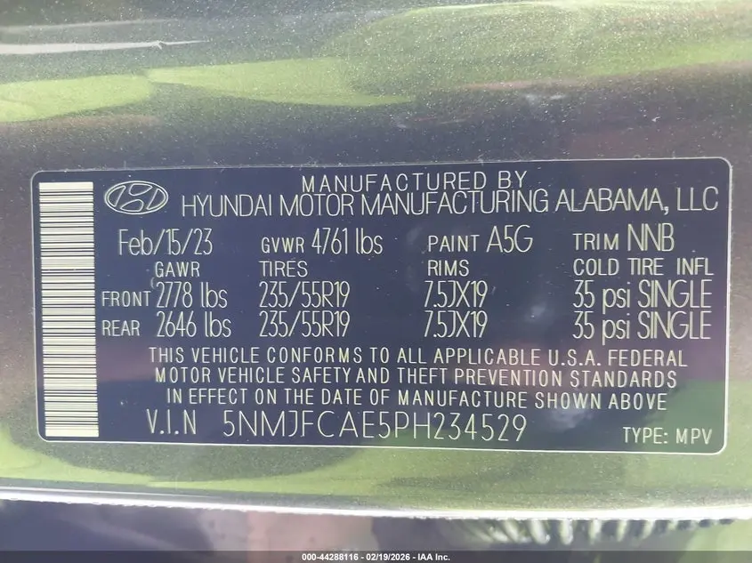 2023 HYUNDAI TUCSON SEL