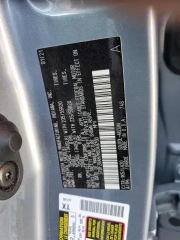 2021 TOYOTA HIGHLANDER PLATINUM  