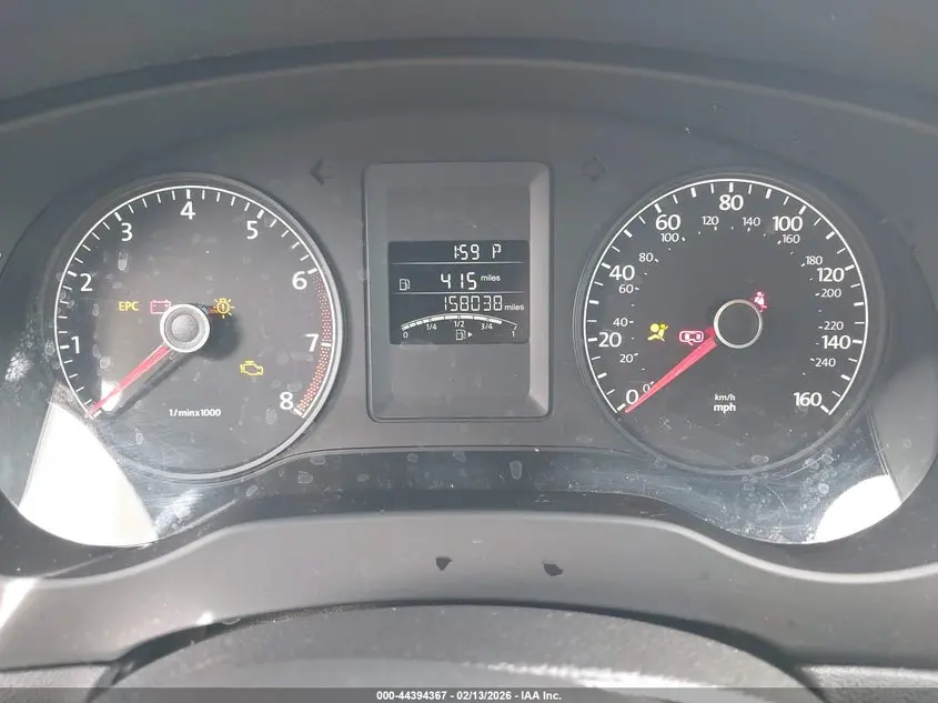 2014 VOLKSWAGEN JETTA 2.0L S