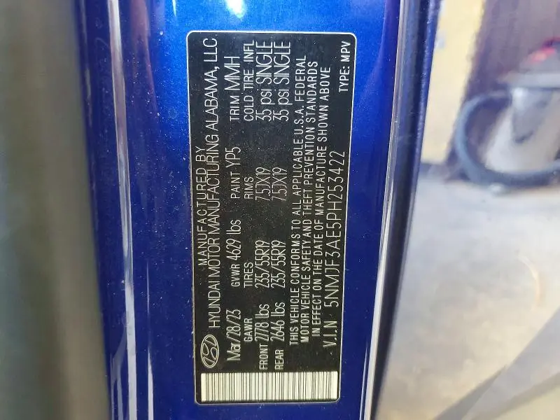 2023 HYUNDAI TUCSON SEL  