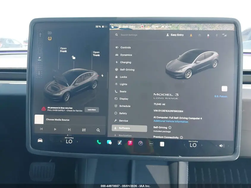 2024 TESLA MODEL 3 LONG RANGE DUAL MOTOR ALL-WHEEL DRIVE/REAR-WHEEL DRIVE
