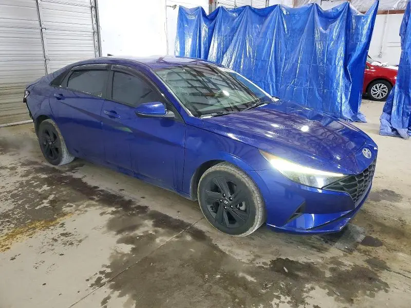 2022 HYUNDAI ELANTRA BLUE  
