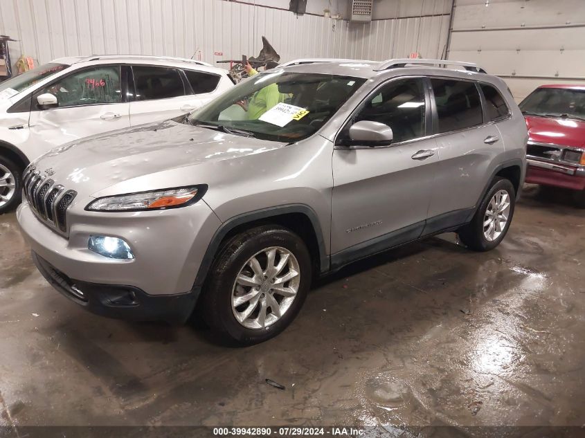 2017 JEEP CHEROKEE LIMITED 4X4