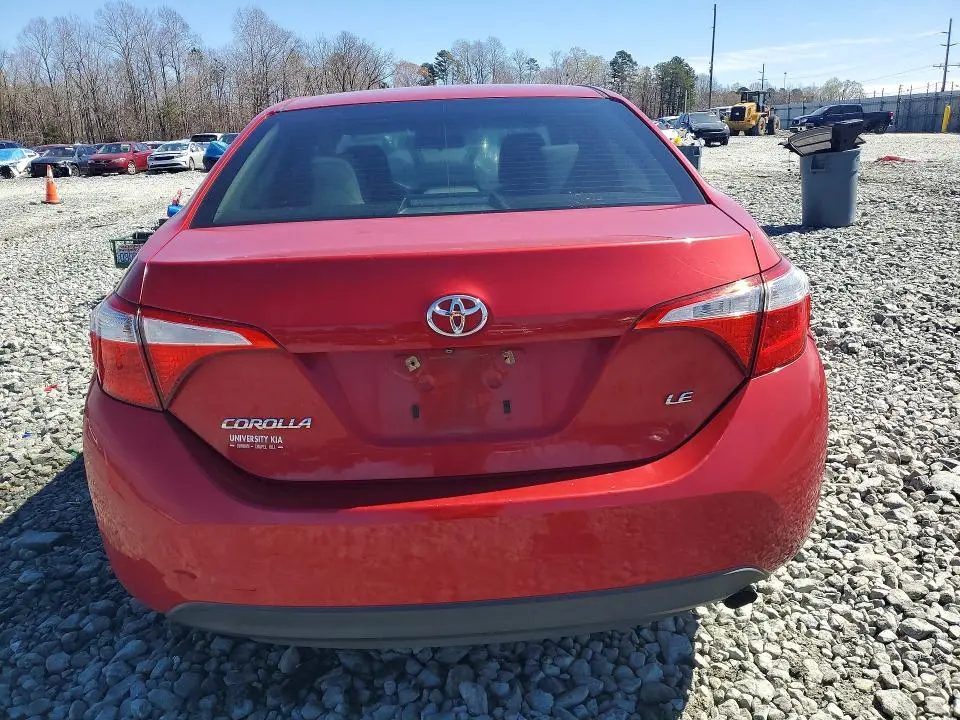 2015 TOYOTA COROLLA   