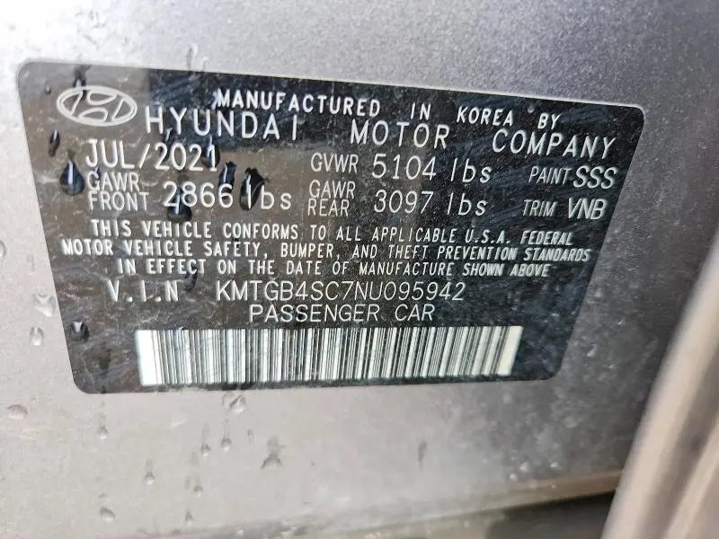 2022 GENESIS G80 2.5T  