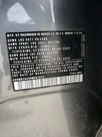 2024 VOLKSWAGEN TIGUAN SE  