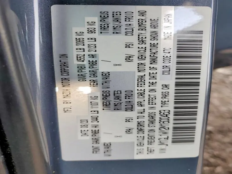 2021 MAZDA 6 GRAND TOURING RESERVE  