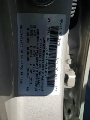 2024 MAZDA 3 SELECT SPORT  