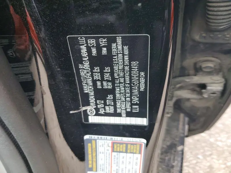 2022 HYUNDAI ELANTRA SEL  