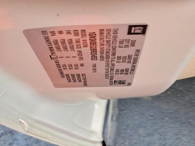 2011 CHEVROLET TAHOE K1500 LT  