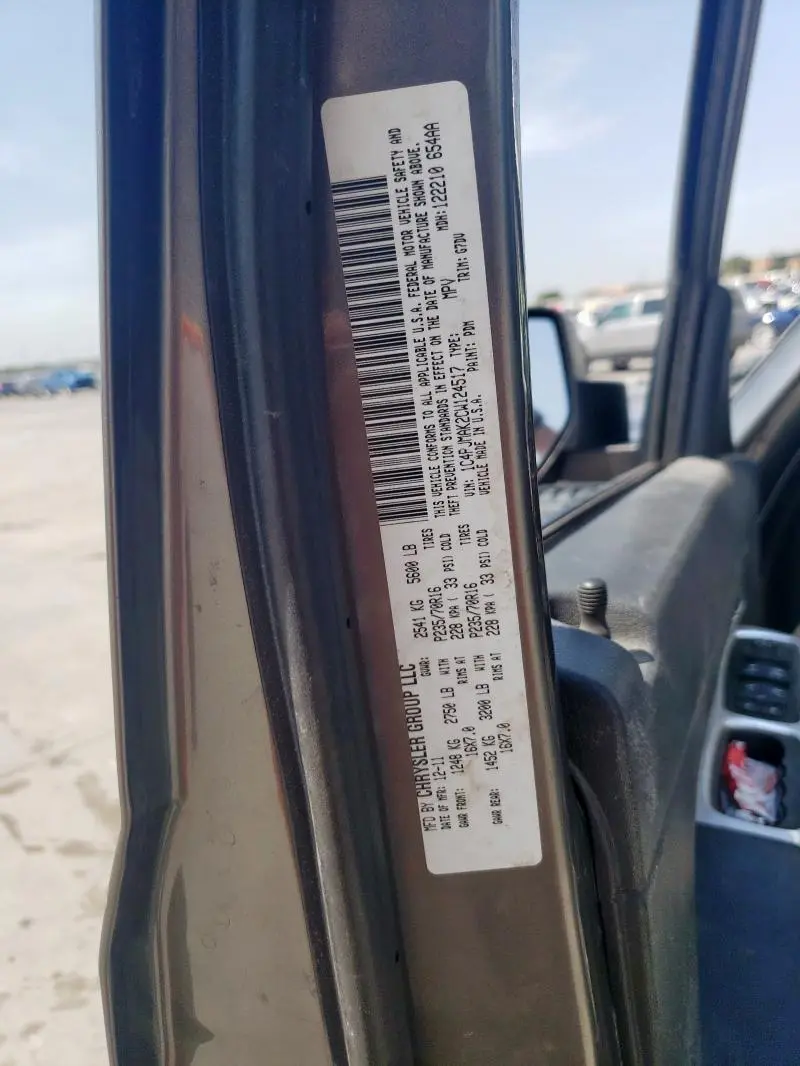 2012 JEEP LIBERTY SPORT  
