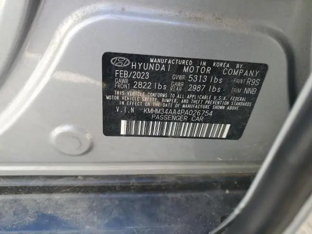 2023 HYUNDAI IONIQ 6 SEL  