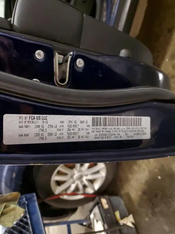 2017 DODGE JOURNEY SXT  