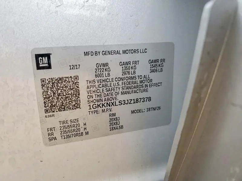 2018 GMC ACADIA DENALI  