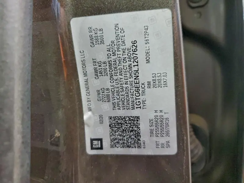 2020 GMC CANYON DENALI  