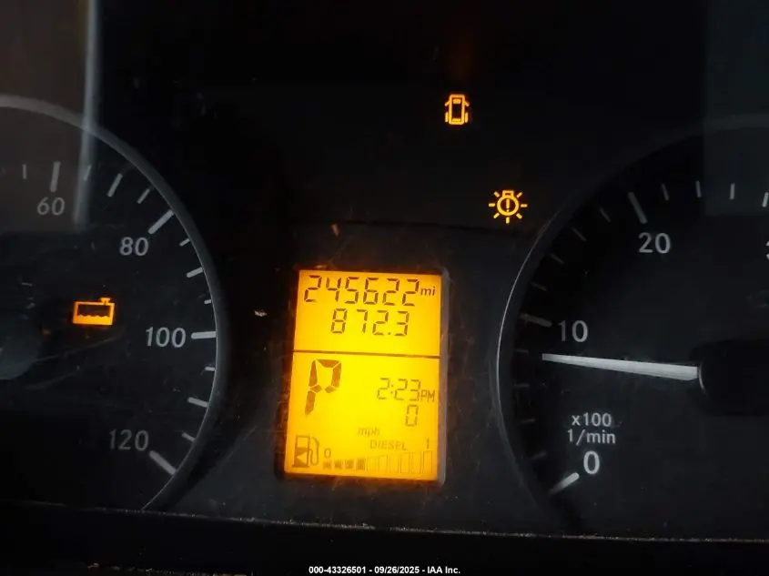 2015 MERCEDES-BENZ SPRINTER 2500 HIGH ROOF