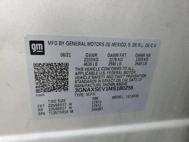 2021 CHEVROLET EQUINOX LS  